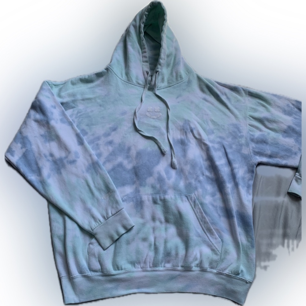 Barstool Sports PASTEL tie dye hoodie. Sleep When Your Dead | XL